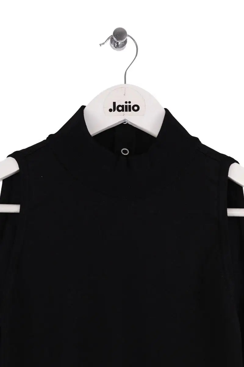 Top Alaïa Noir en Viscose