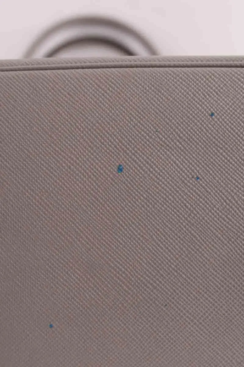 Sac à main Prada Double Gris en Cuir