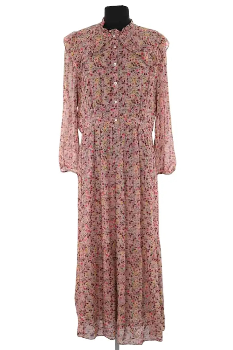 Robe Ba&Sh Beige en Viscose, taille L - Seconde Main