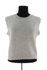 Pull Eric Bompard Gris en Cachemire, taille M - Seconde Main