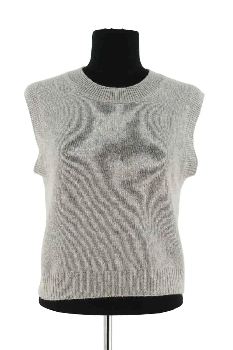 Pull Eric Bompard Gris en Cachemire, taille M - Seconde Main