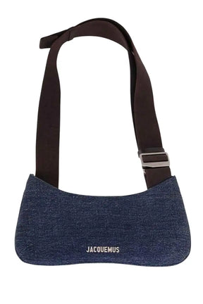 Sac à bandoulière Jacquemus Le Bisou Bleu en Denim - Seconde Main