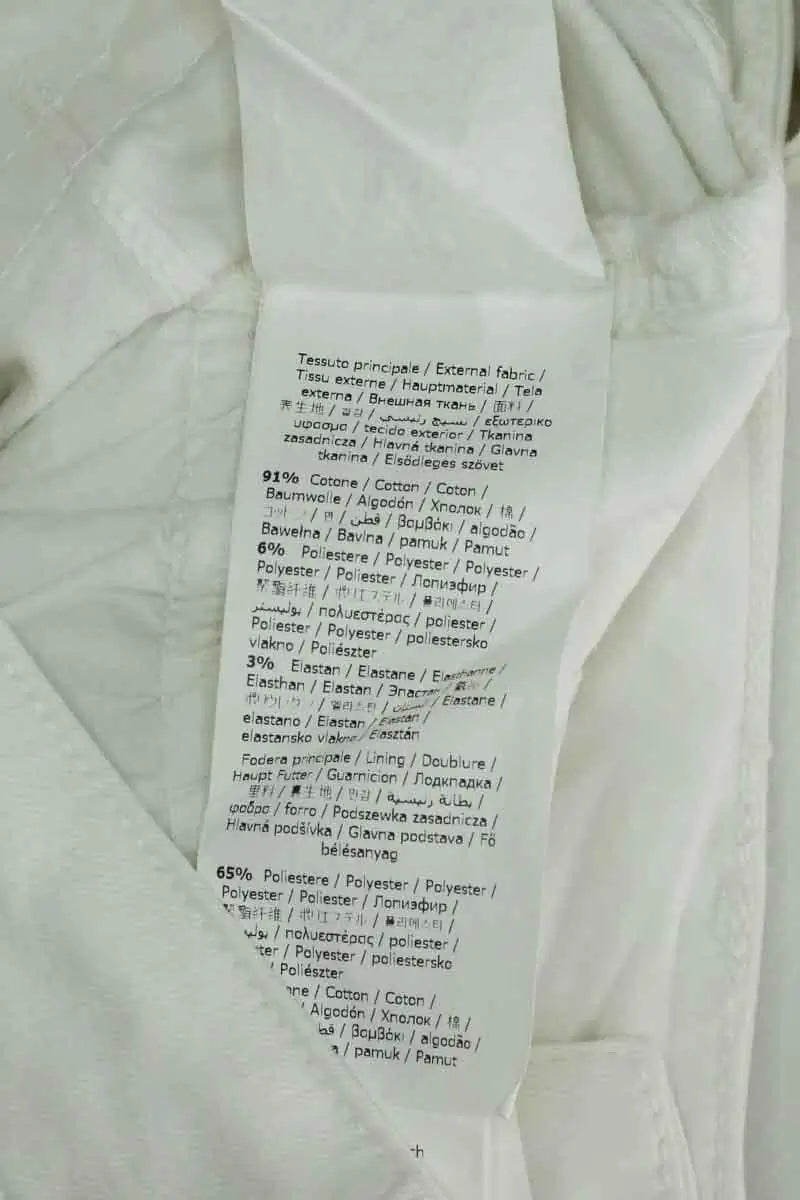 Jean slim Liu Jo Blanc en Coton