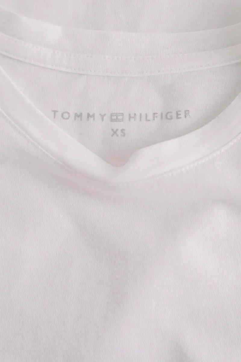 T-shirt Tommy Hilfiger Blanc en Coton