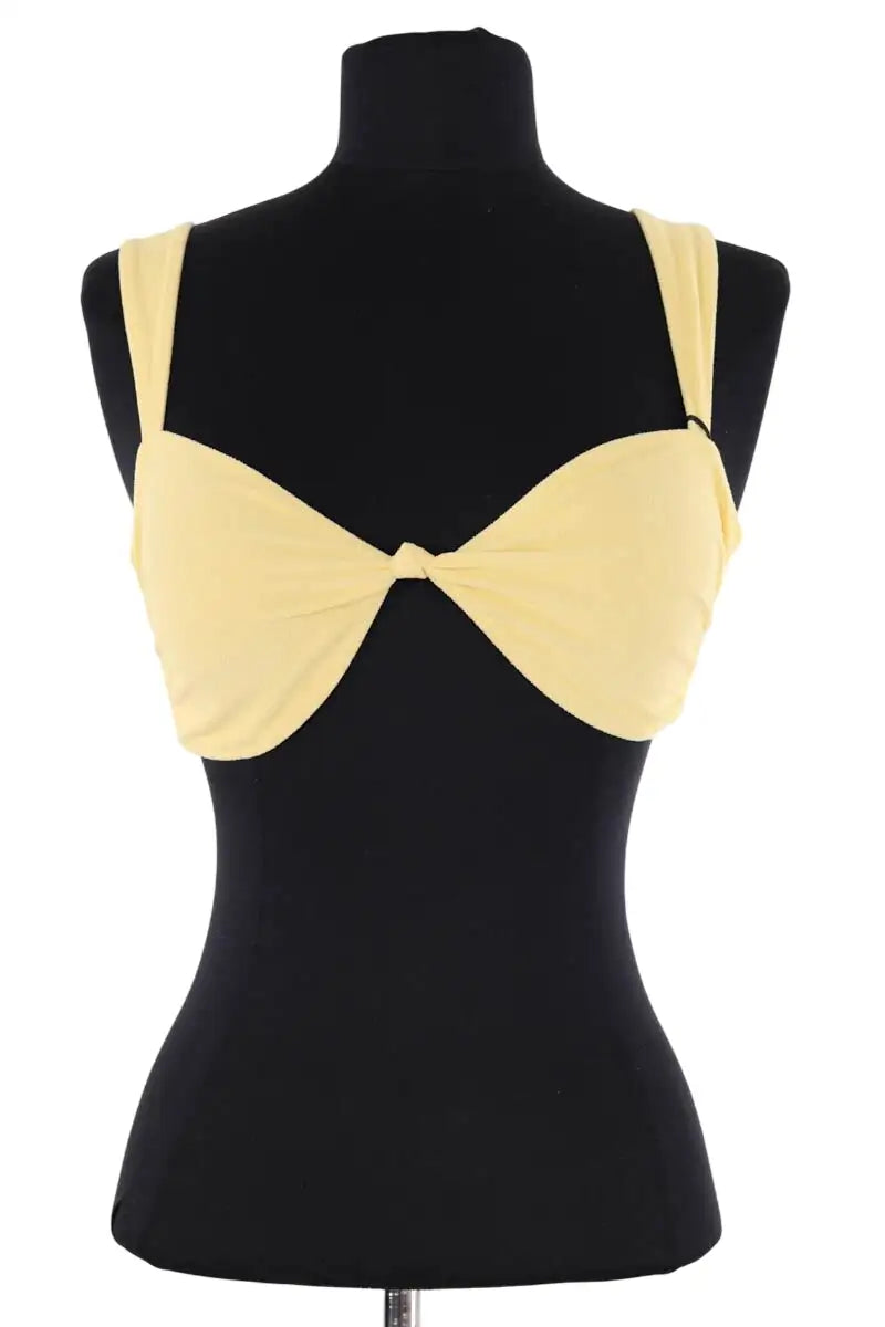 Maillot de bain Understatement Jaune en Synthétique, taille L - Seconde Main