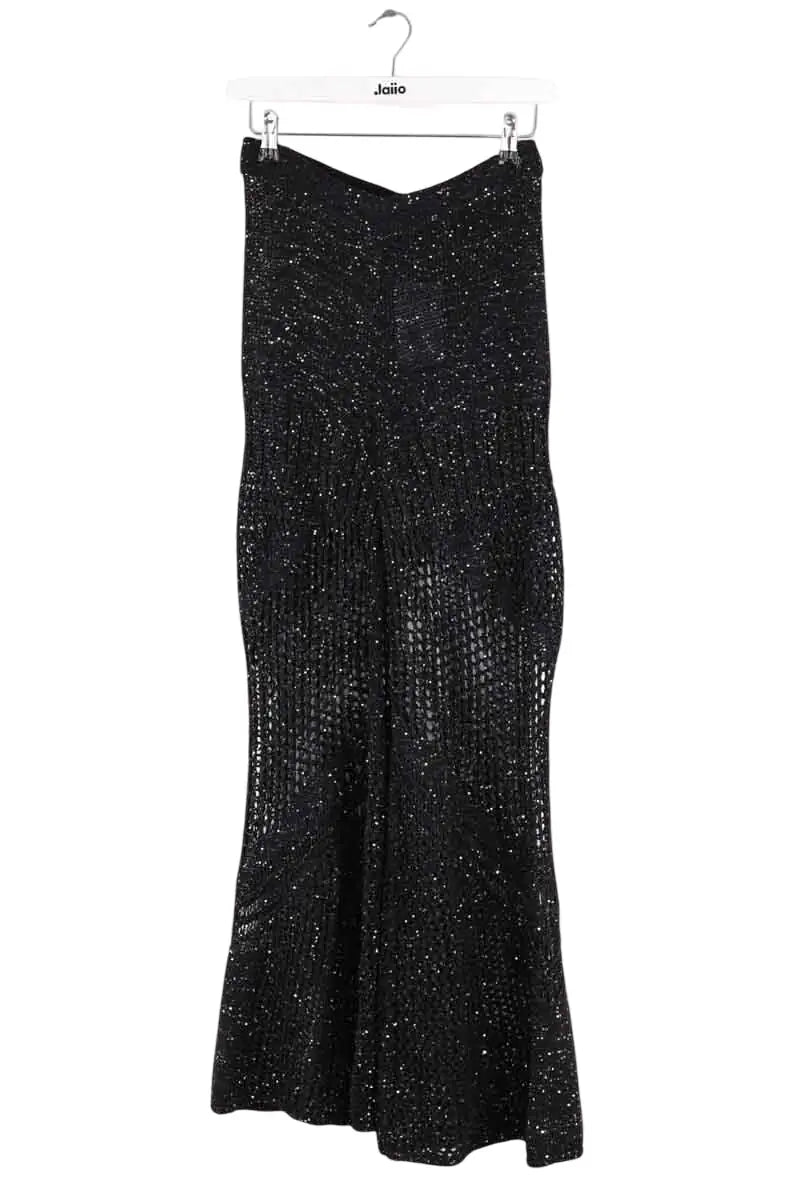 Pantalon droit Mes Demoiselles Noir en Synthétique, taille XS - Seconde Main