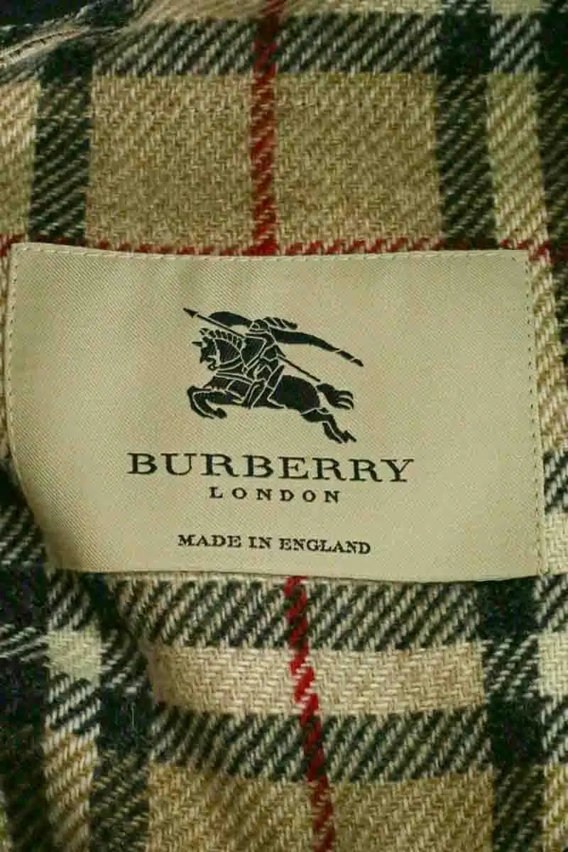Trench-coat Burberry Beige en Synthétique