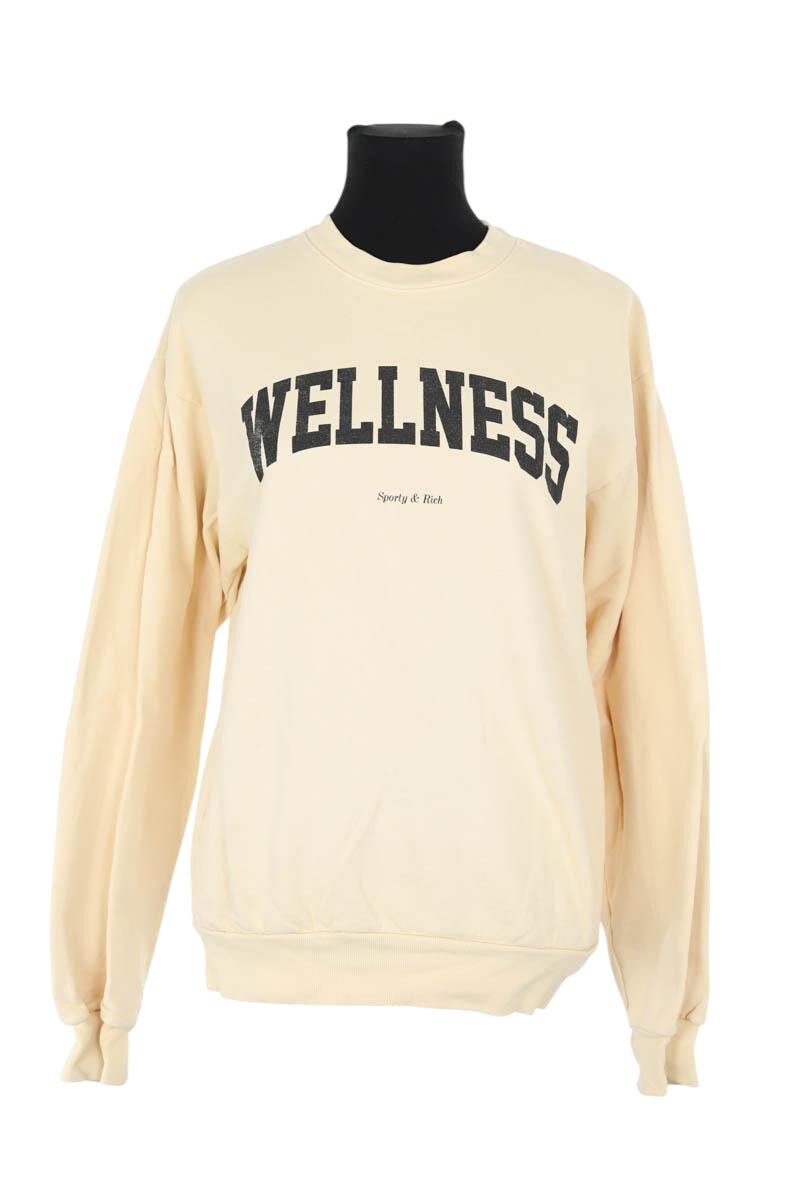 Sweatshirt Sporty & Rich  Jaune