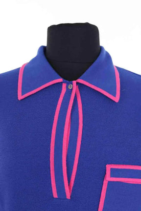 Pull Molli Bleu en Laine