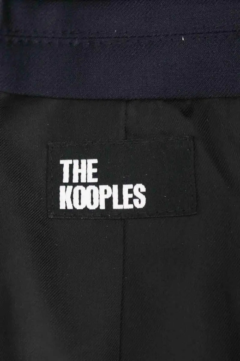 Blazer The Kooples Marine en Laine