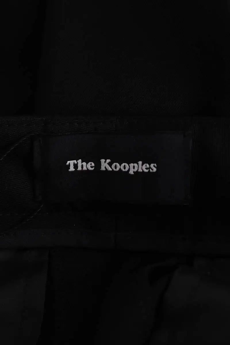 Pantalon The Kooples Noir en Laine