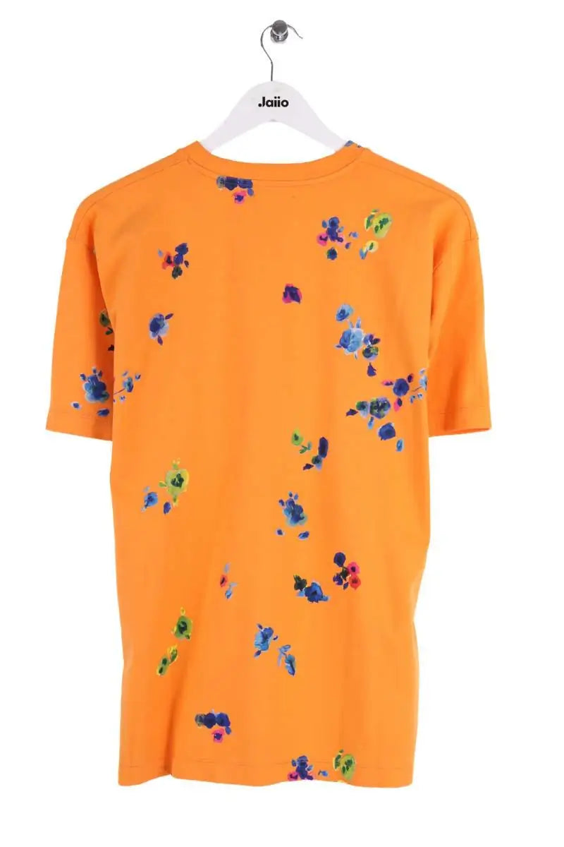 T-shirt Raf Simons Orange en Coton