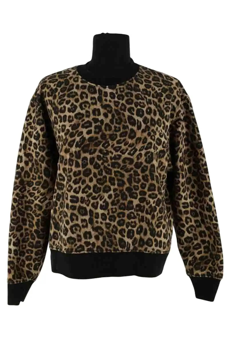 Sweatshirt The Kooples Beige en Coton, taille M - Seconde Main