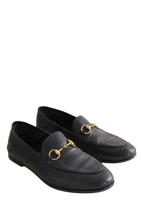 Mocassins Gucci Jordaan Noir en Cuir