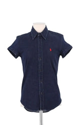 Chemise Ralph Lauren Marine en Coton, taille XS - Seconde Main