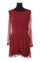 Robe Sézane  Bordeaux