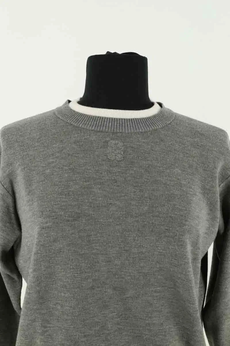 Pull Sandro Gris en Viscose