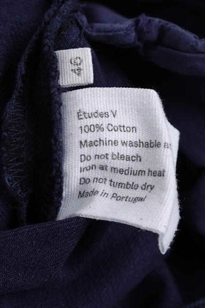 Jean droit Etudes Bleu en Coton