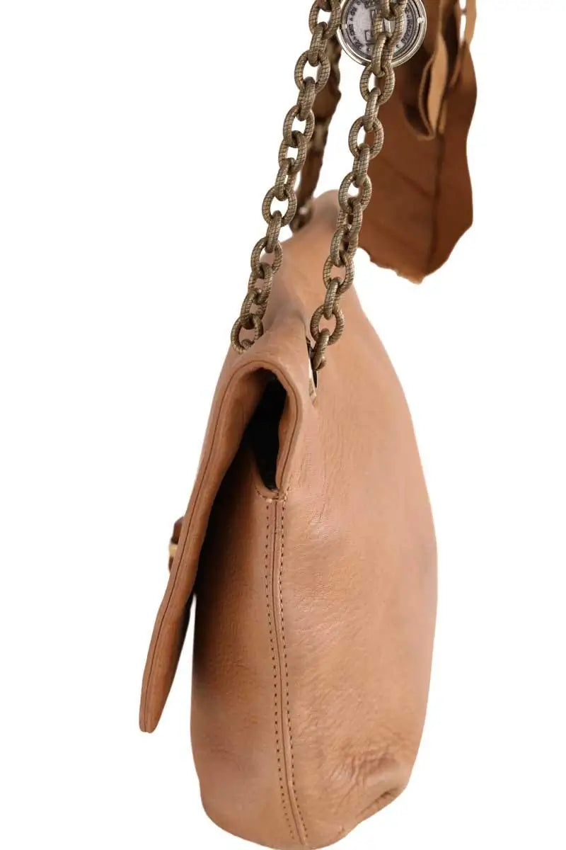 Sac porté épaule Lanvin Beige en Cuir
