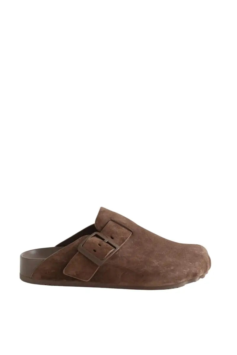 Sabots Balenciaga Marron en Daim, taille 39 - Seconde Main