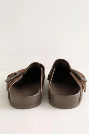 Sabots Balenciaga Marron en Daim