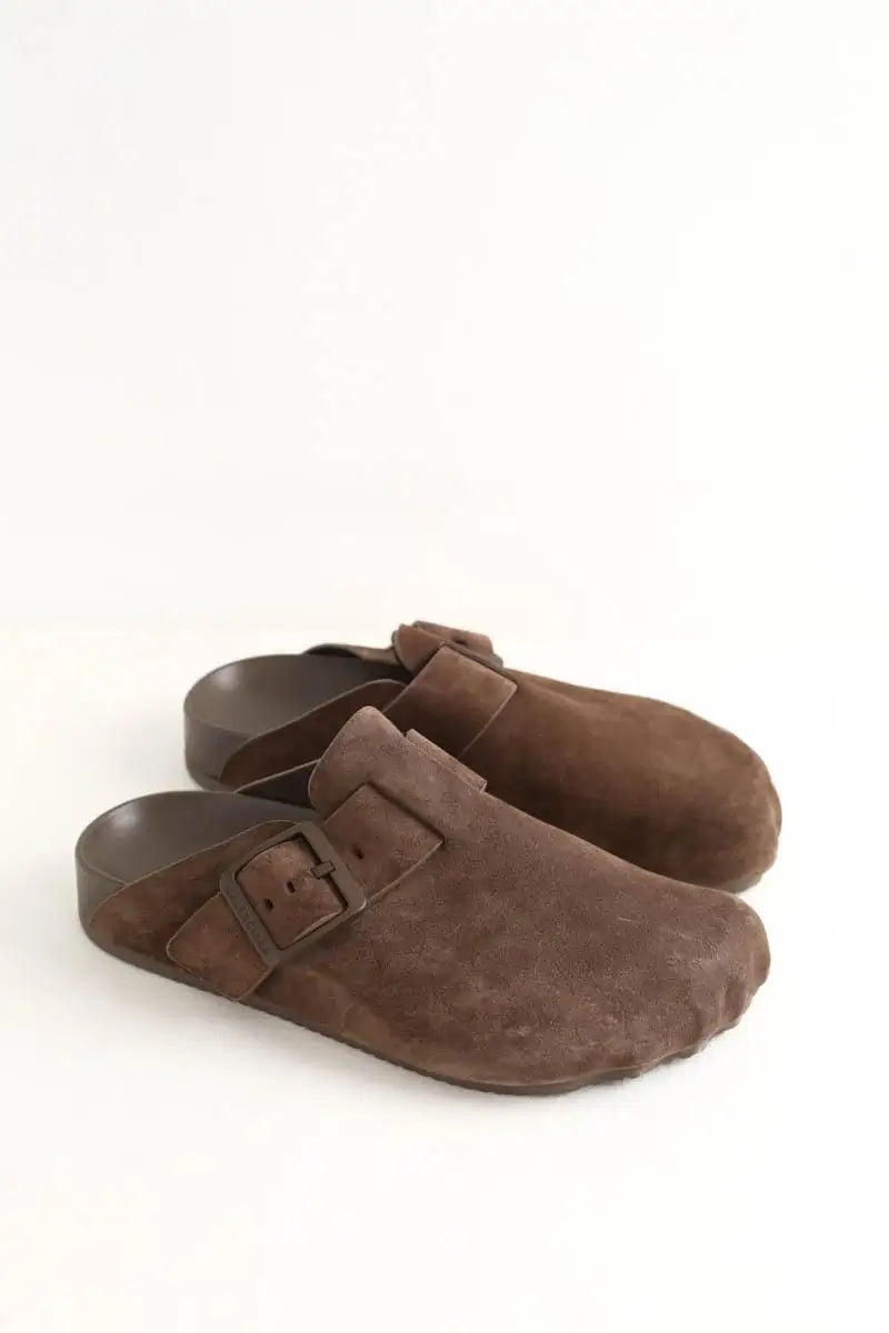 Sabots Balenciaga Marron en Daim
