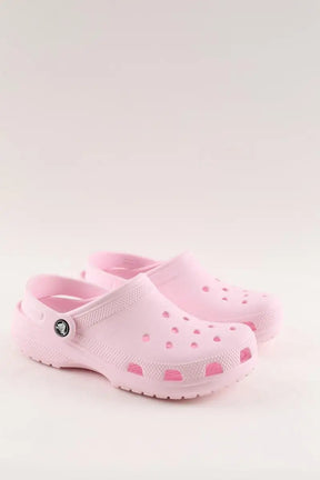 Sabots Crocs Rose en Tissu