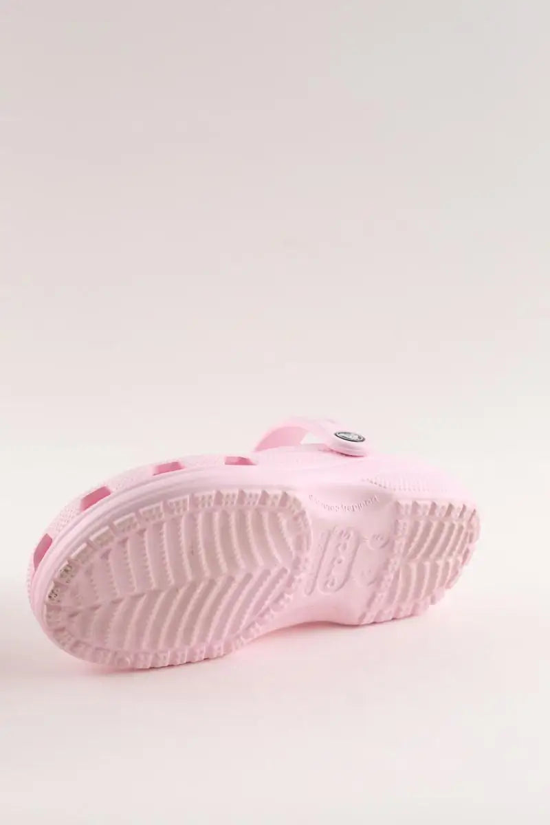 Sabots Crocs Rose en Tissu