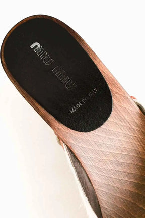 Sabots Miu Miu Marron en Fourrure