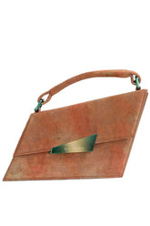 Sac à bandoulière Acne Studios Distortion Marron en Daim - Seconde Main