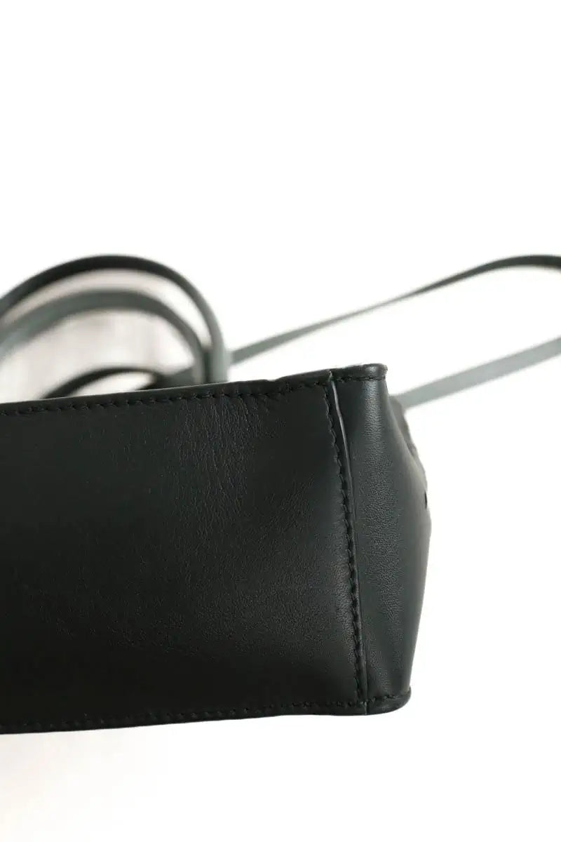 Sac à bandoulière Alaïa Garance 16 Anthracite en Cuir