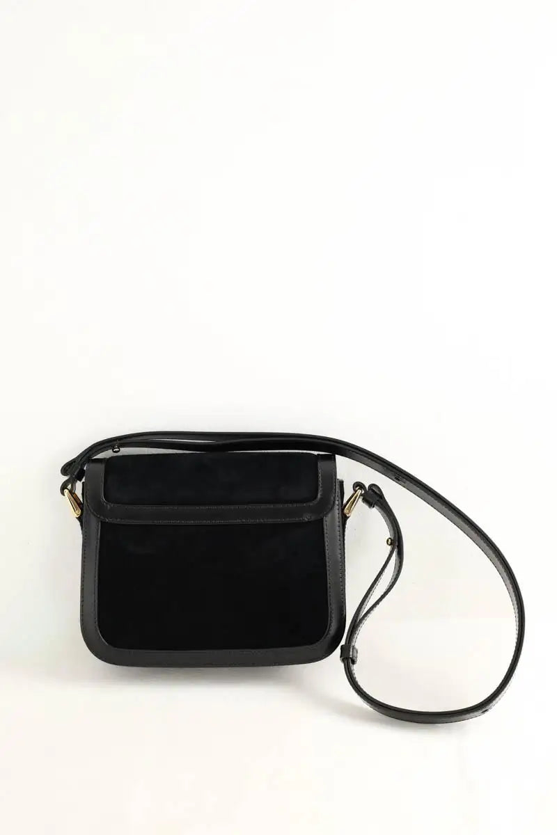 Sac à bandoulière APC Grace Noir en Cuir