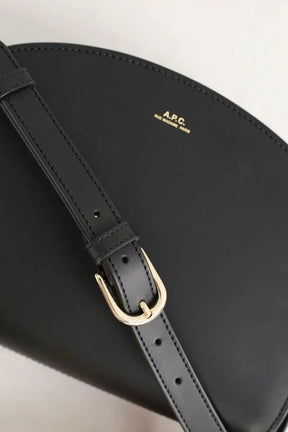 Sac à bandoulière APC Noir en Cuir