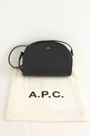 Sac à bandoulière APC Noir en Cuir