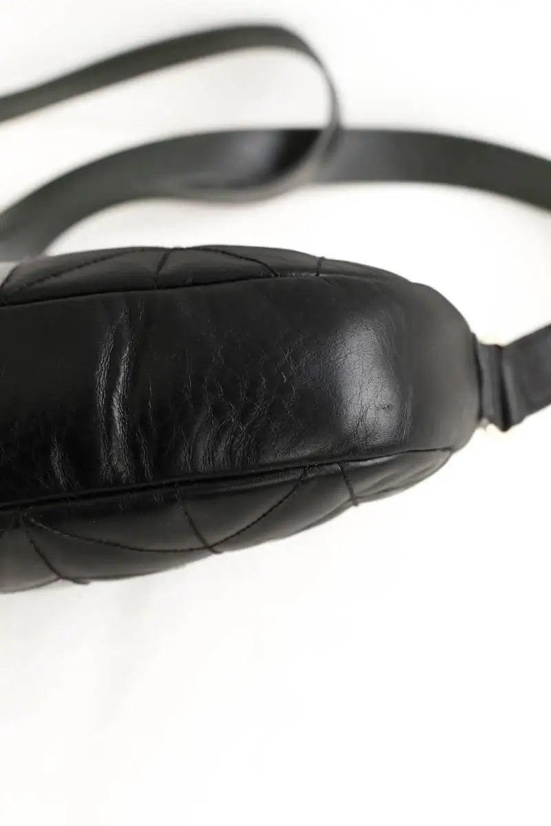 Sac à bandoulière APC Noir en Cuir