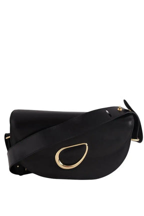 Sac à bandoulière Balzac Maé Noir en Cuir - Seconde Main