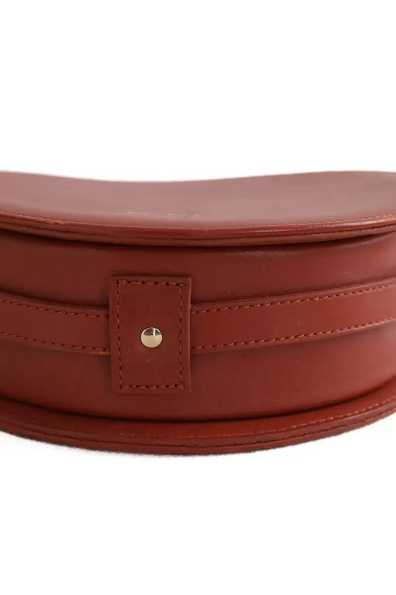 Sac à bandoulière Balzac Marron en Cuir