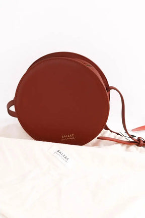 Sac à bandoulière Balzac Marron en Cuir
