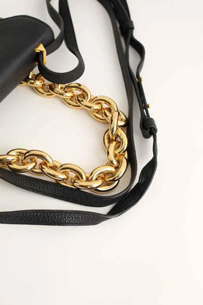 Sac à bandoulière Bottega Veneta Noir en Cuir