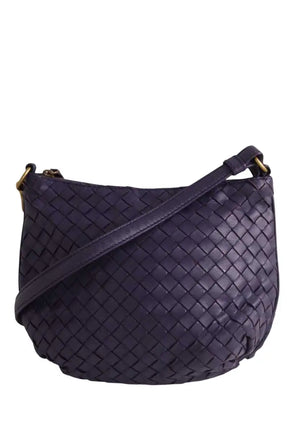 Sac à bandoulière Bottega Veneta Violet en Cuir - Seconde Main