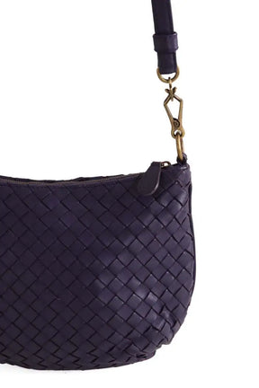 Sac à bandoulière Bottega Veneta Violet en Cuir