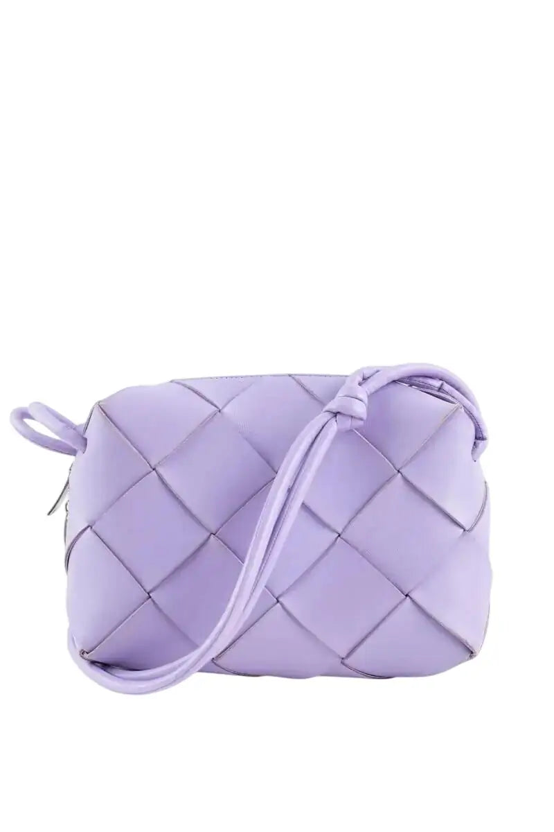 Sac à bandoulière Bottega Veneta Violet en Cuir - Seconde Main