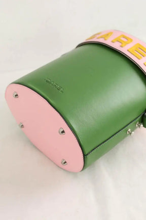 Sac à bandoulière Carel BIBI Vert en Cuir