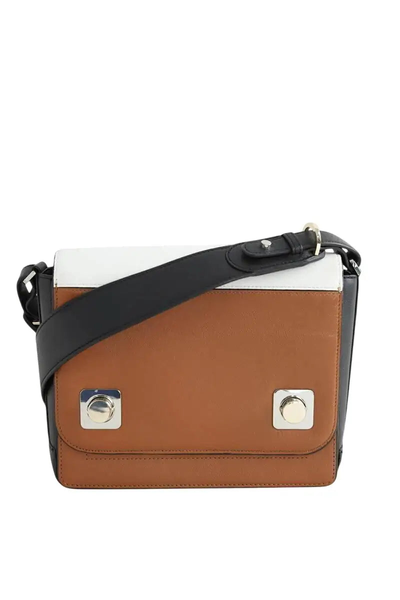 Sac à bandoulière Carven Marron en Cuir - Seconde Main