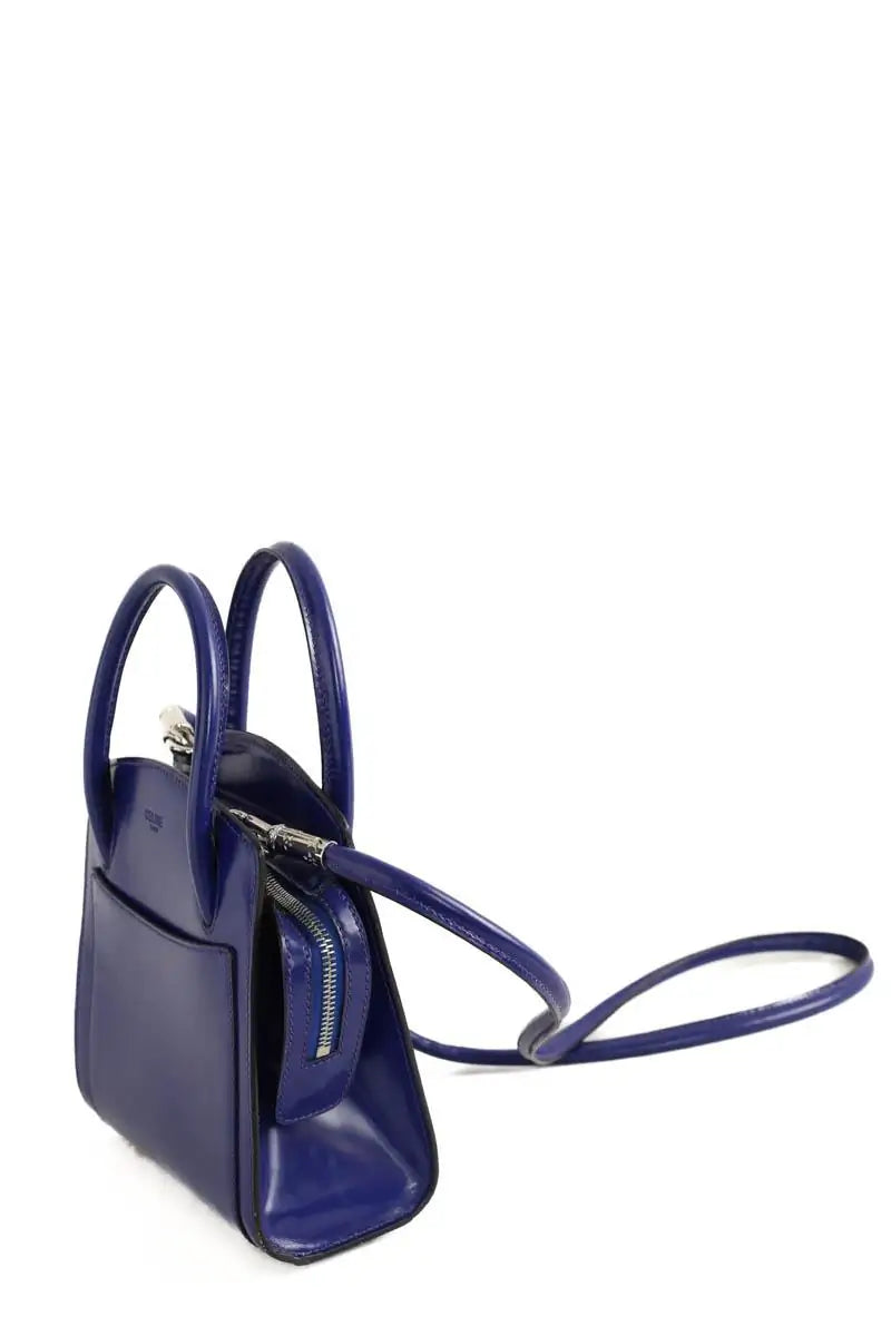 Sac à bandoulière Celine Bleu en Cuir