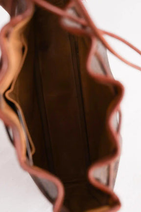 Sac à bandoulière Celine Marron en Cuir