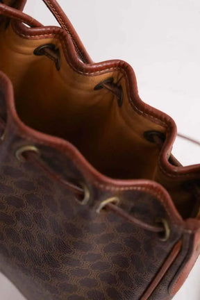 Sac à bandoulière Celine Marron en Cuir
