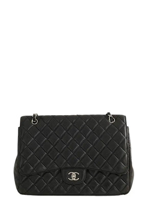 Sac à bandoulière Chanel Maxi Jumbo Noir en Cuir - Seconde Main
