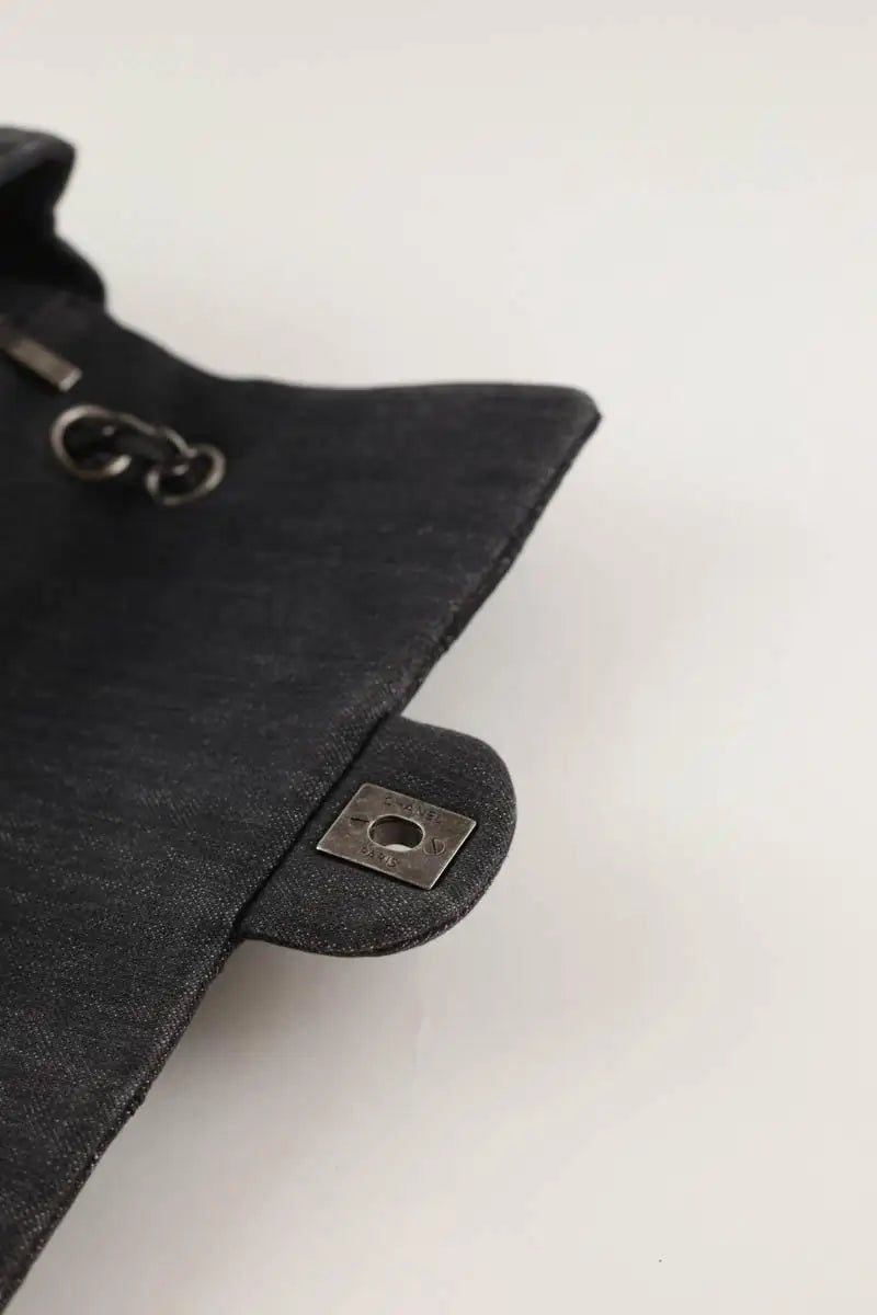 Sac à bandoulière Chanel Timeless/Classique Anthracite en Cuir