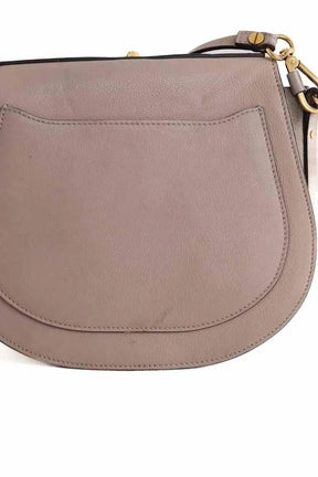 Sac à bandoulière Chloé Bracelet Nile  Beige en Cuir